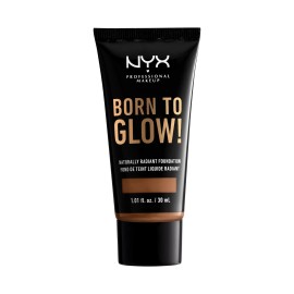 NYX (2 PACK) NYX Born To Glow! Naturally Radiant Foundation CAPPUCCINO