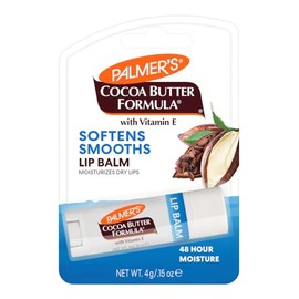 Palmers Cocoa Butter Formula Bálsamo Labial Humectante con Manteca de Cacao y Vitamina E, 48 Horas de Humectación, Dermatológicamente Probado, 4g     