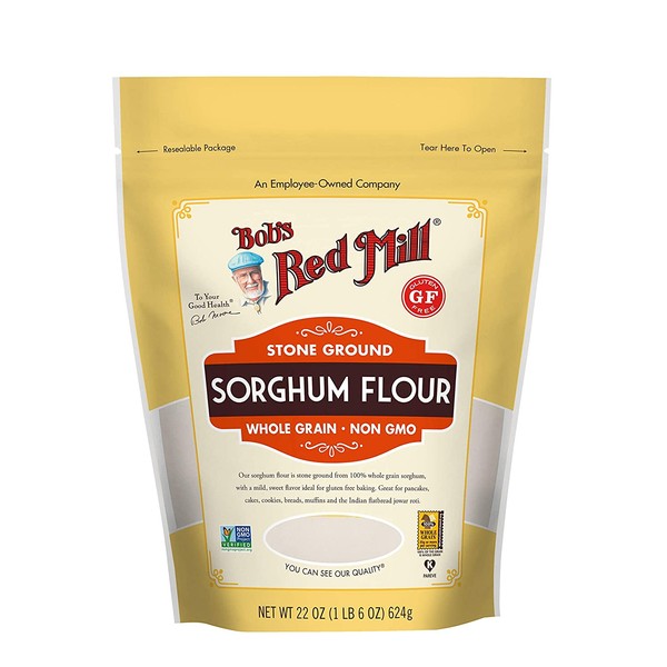 Gluten Free Sweet White Sorghum Flour, 22 Ounce (Pack of 1)