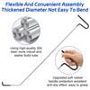 Exzzauk Portable Repair Tools, Stainless Steel Pin Puller Tool Set