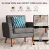 8 PCS Rubber Chair Floor Protector Ferrule Cap End Tips
