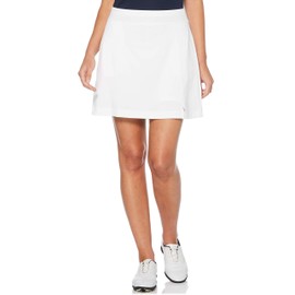 Callaway Women's Solid Stretch TrueSculpt 17" Golf Skort (Size X-Small-XX-Large), Brilliant White