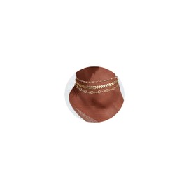 ASCOMY 14K Gold Plated Dainty 3 Layered Fishbone Anklets for Women Layering Cubic Zirconia Beaded Chain Adjustable Summer Beach Foot Ankle Bracelet Jewelry Gifts