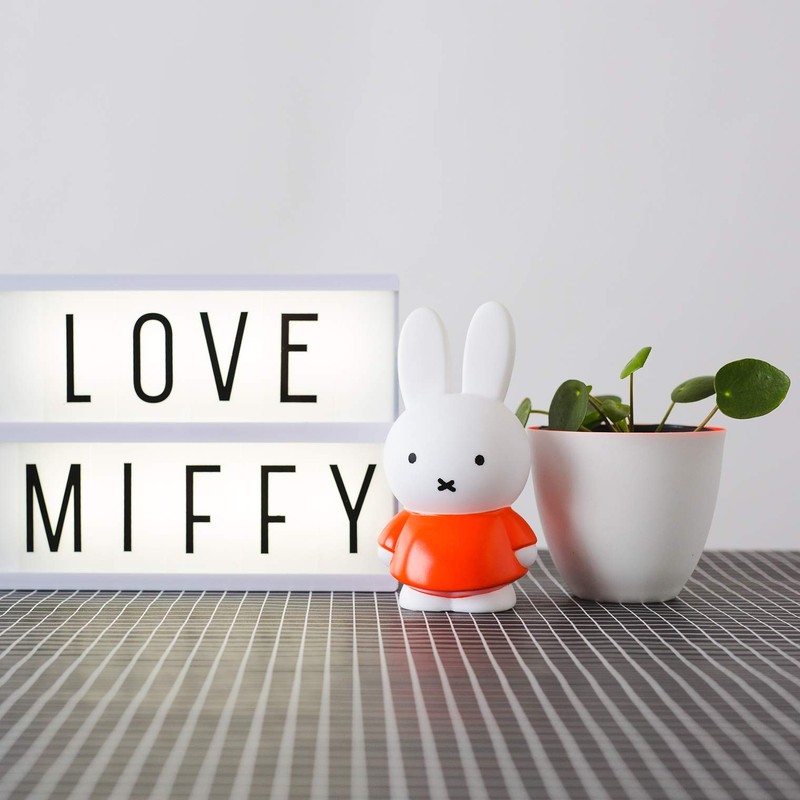 【正規輸入品】 ATELIER PIERRE 貯金箱 Miffy Money Bank オレンジ S