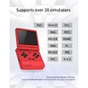 Powkiddy V90S Retro Handheld Console - 10,000+ Preloaded Games, Foldable