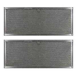 Eopzol AFF172-M Aluminum Grease Downdraft Range Hood Filter Replacement for Air Filter Factory Fits for Jenn-Air 71002111 Aluminum Grease Downdraft Range Hood Filter, 6-3/8" X 15-5/8" X 3/32", 2-Pack