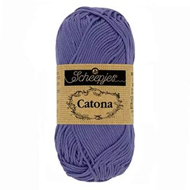 Scheepjes Yarn Catona 50 Gram (508 - Deep Amethyst)