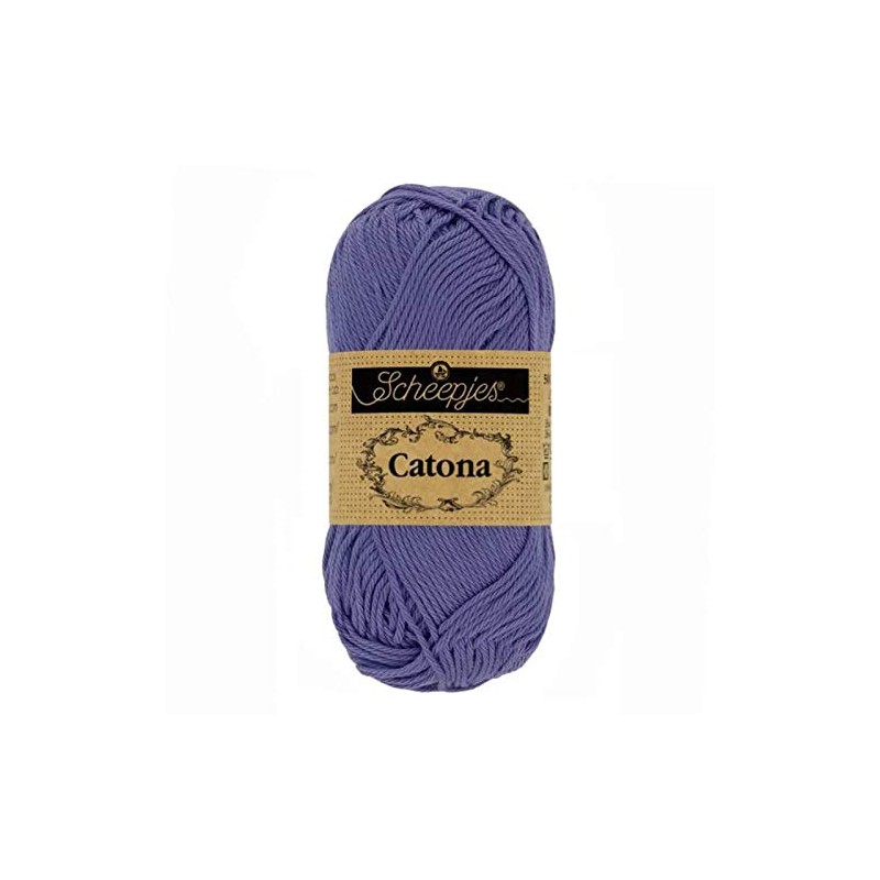 Scheepjes Yarn Catona 50 Gram (508 - Deep Amethyst)