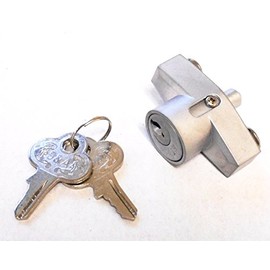 Push Button Lock (Silver).