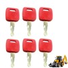 BODYA 6Pcs Ignition Keys Excavator Keys for John Deere Tractors