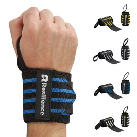 RESILIENCE Pro Unisex-Handgelenkbandagen, verstellbar, für Fitnessstudio, Muskelaufbau und Calisthenics, Handgelenkstütze für hochintensives Training