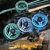Sougayilang Fly Fishing Reel，Large Arbor With Diecast Aluminum Body Fly