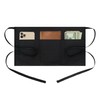 BOHARERS 1 Pack Waitress Apron With 3 Pockets - Black
