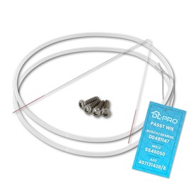 DL-pro 2 x Pump Pot Seal for Bosch Siemens Neff Constructa Dishwasher Diameter 182 mm Pump Pot Seal Kit 12005317 12005744 In case of errors E15