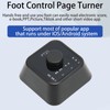 Bluetooth Page Turner Pedal for Computer Phones, PT23 Bluetooth Page