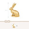 Rabbit figure for standing: large Easter bunny figure, Easter decoration