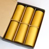 Natural Beeswax Pillar Candle 2 inch in Diameter, Smokeless and