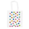 Purely Home Polka Dots Tote Bag - Multicoloured Spotty Art