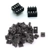 Youmile 50pcs DIP IC Socket 8 Pin DIP-8 2.54MM IC