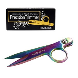 Professional Multi-Purpose Titanium Precision Trimmer - Rainbow - 1 Pair