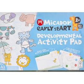 Micador early stART Developmental Activity Pad, 11.75" x 16.5"