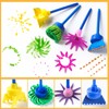 YGDZ Kids Paint Brushes, 12 Pack Washable Painting Brushes for