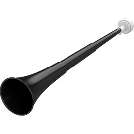 Collapsible Stadium Horn 24 Inch Vuvuzela Plastic Trumpet Horn Blow Horn Noisemakers Loud Sound Soccer Horn Cheer Horn for Sporting Events Graduation Games School Party Supplies Favors Accessories