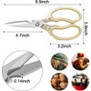 CGBE Kitchen Scissors Heavy Duty Dishwasher Safe Food Scissors, Multi-Purpose