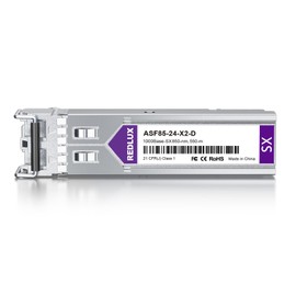 1G SFP SX Multimode Gbic Module, 850nm MMF, Dual LC Connector, up to 550-meter, Compatible for Cisco, Meraki, Ubiquiti UniFi, Mikrotik, Fortinet, TP-Link, Netgear