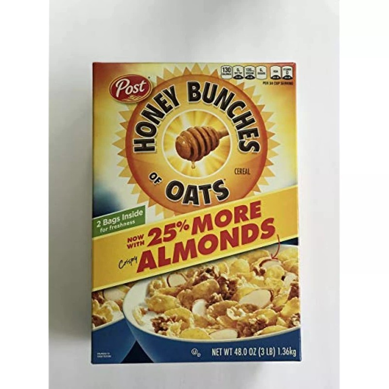 Post, Honey Bunches of Oats Honey Bunches of Oats Almonds