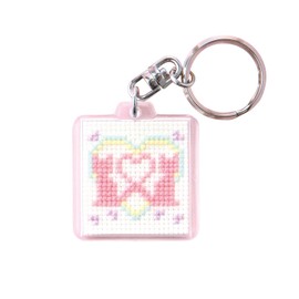 Olympus Fancy Colors KS-153 Nakashi Yoshi Cat Key Ring Embroidery Kit