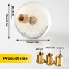 AUTENS Dandelion Flowers Manual Gear Shift Knob Ball, Universal Crystal