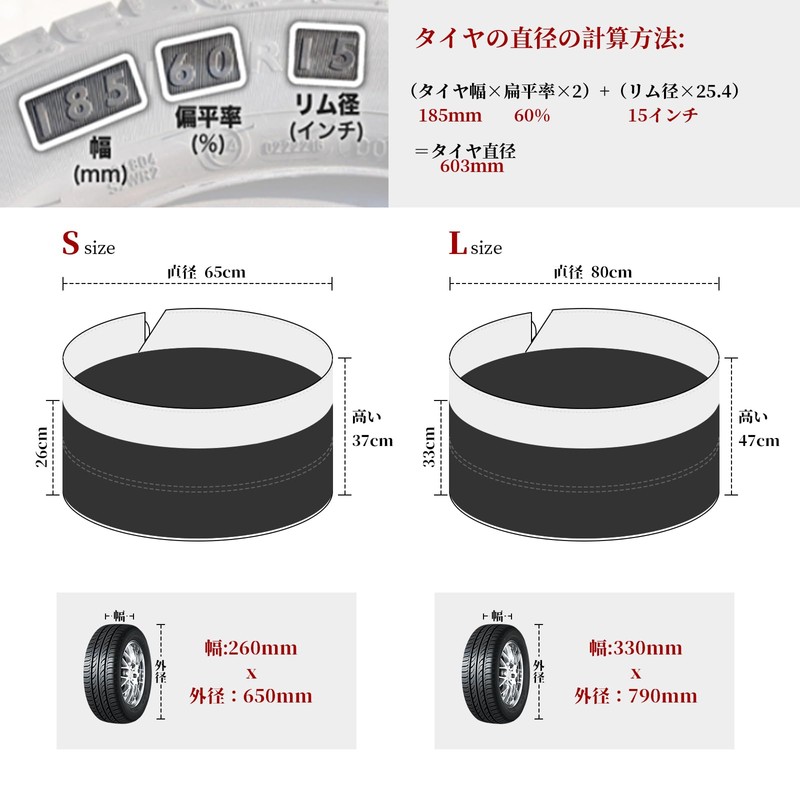 Atutomo Tire Cover, Tire Bag, Mini Car, Tire Cover, Suv,