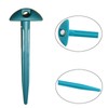 50Pcs Groundsheet Pegs, Mushroom Top Plastic Heavy Duty Tent Pegs