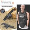 RICHAIR 1:6 Scale, 30 Movable Joints, Special Forces SWAT Complete