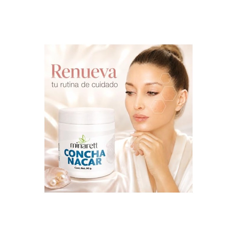 by Minarett Concha Nácar 115 gr Aclarante Regeneradora y Reduce