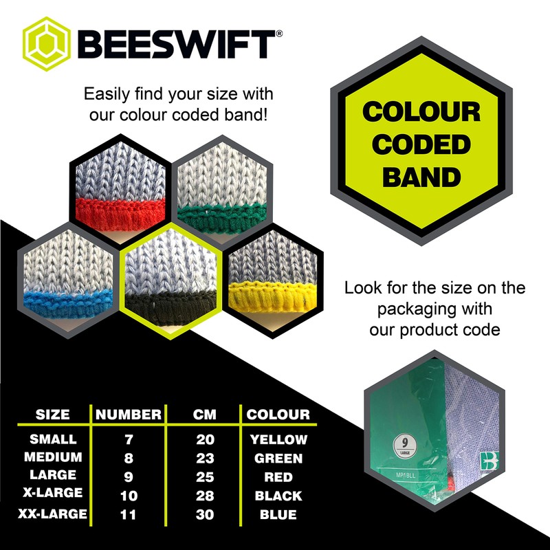 BeeSwift MULTI-PURPOSE GLOVES BLACK XL