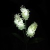 Outdoor Waterproof Solar Flower Battery Light Hyacinth for Garden, Balcony,
