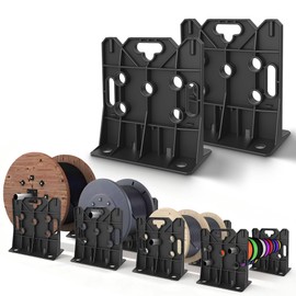 ZNZMAIO Wire Spool Rack, 330 lb Capacity, 34” Diameter, 1 Pair Set