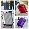 AWINNER Luggage Wheel Covers 8 Pack Upgraded,Silicone Luggage Wheel Protector