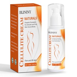 Crema para la celulitis para piernas, vientre y botín: crema reafirmante que reduce la celulitis, desvanece las estrías, levanta la piel flácida, 3.53 onzas | Diario después de la ducha y después del