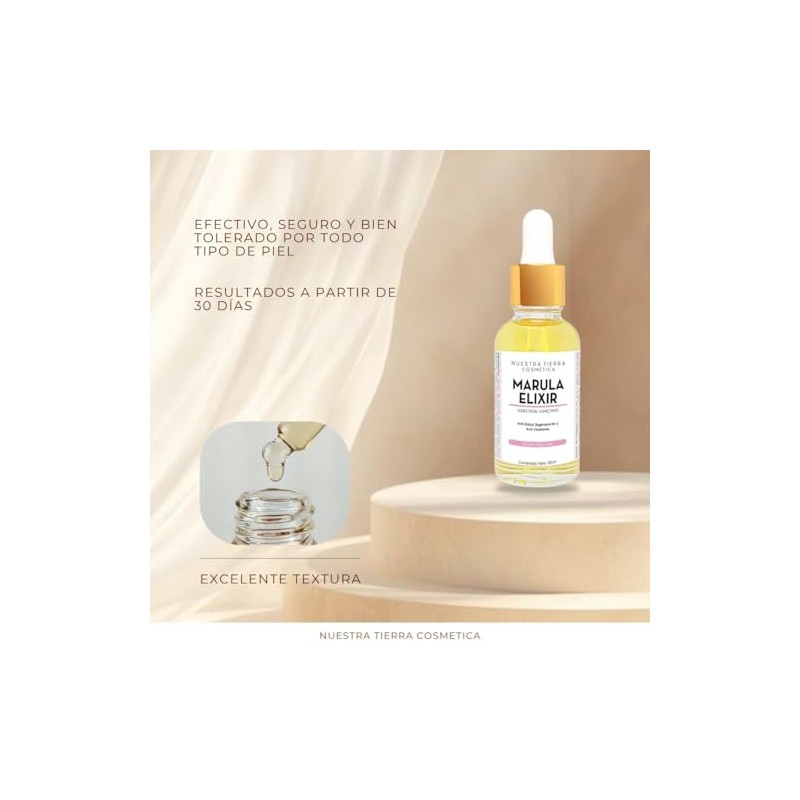 Marula Elixir Humectante Anti-edad Regenerante y Anti Manchas