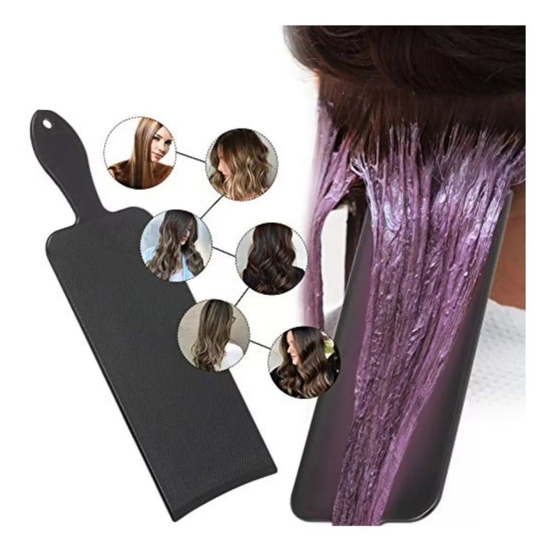 Multi import Tabla Para Decolorear Cabello Mechas Balayage Plastico Negro