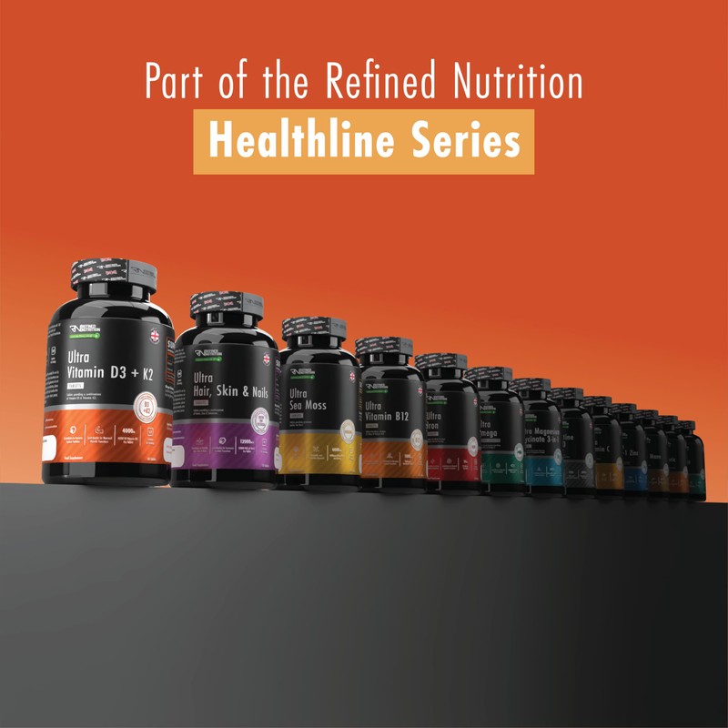 Refined Nutrition Vitamin D3 and K2 4000 IU - 365