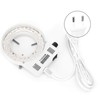 Microscope Camera Adjustable Dimmable LED Ring Light Source Lamp for