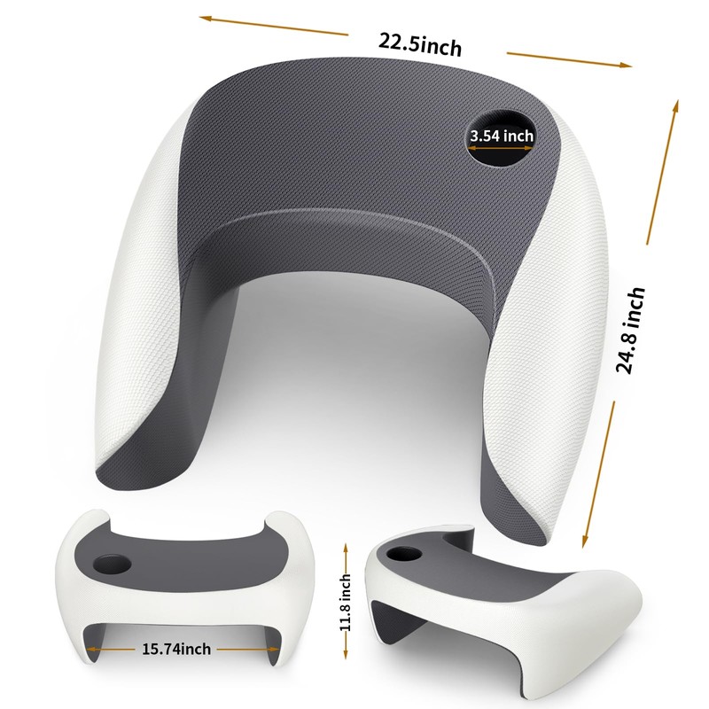 Olumoon Reading Pillow, Lap Desk Pillow for Adult, Gaming Pillow