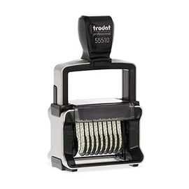 Trodat Professional 55510 Self Inking Numberer Stamp