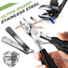 2026 Toenail Clippers for Seniors Thick Toenails, Angled Head Large
