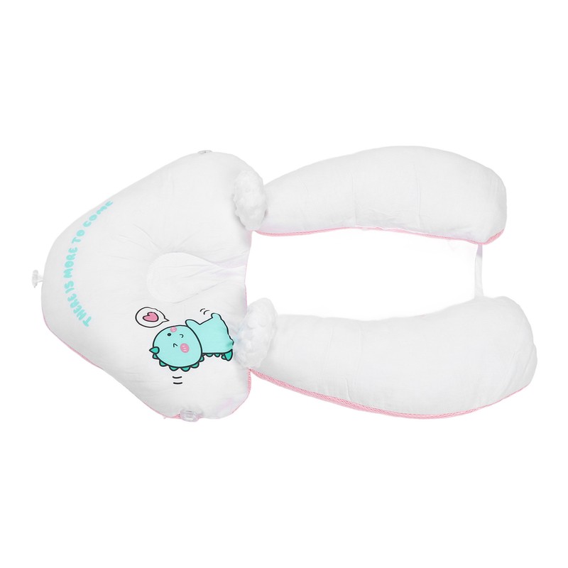 Baby Head Body Pillow Soft Breathable Drawstring Adjustment Newborn Head