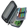 Raymay Fujii FSB150R Pencil Case, Large Capacity, Top Liner, EVA,